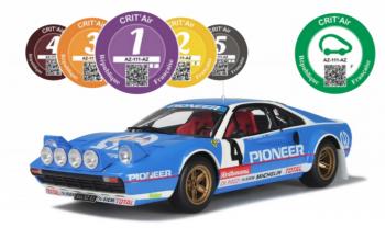 Vignette Crit'Air obligatoire pour les miniatures 1/18 en ZFE : ce qui va changer pour les collectionneurs !